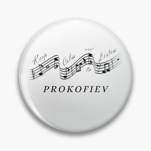Item preview, Sergueï Prokofiev - Keep calm and listen to - Best Classical Music Composer designed and sold by Vintage-TM.