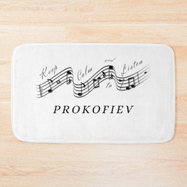 Item preview, Sergueï Prokofiev - Keep calm and listen to - Best Classical Music Composer designed and sold by Vintage-TM.