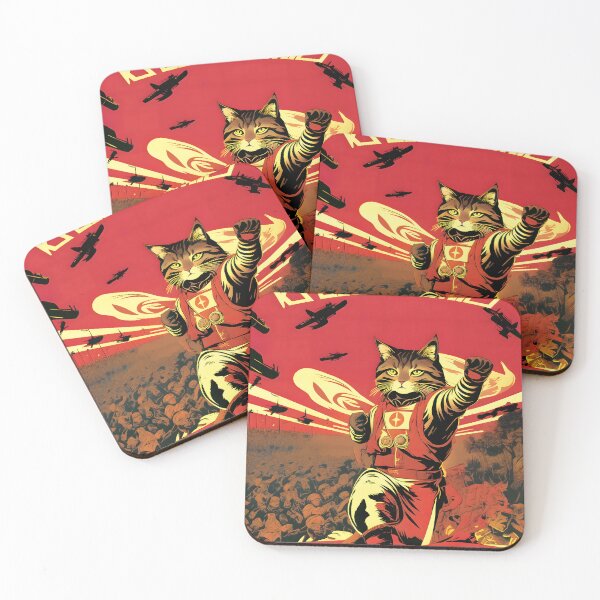 Item preview, Kitten Commandant designed and sold by ByteyCreatives.