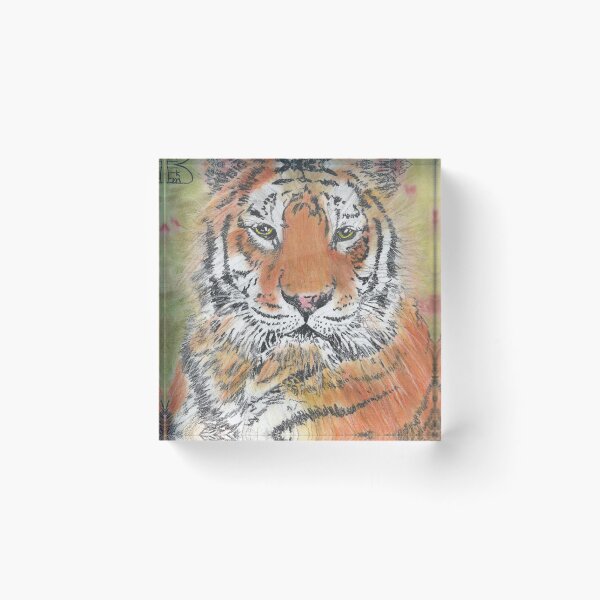 Item preview, Tiger, Tiger, burning bright... designed and sold by Elizabeth Doll.