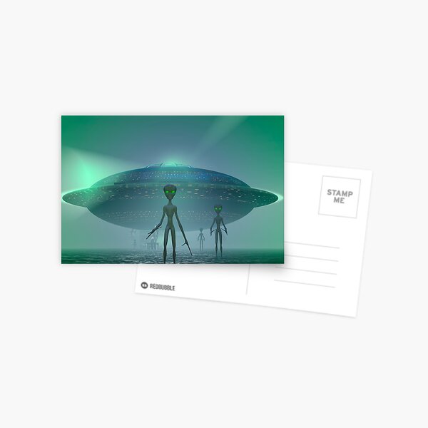 Item preview, Alien Visitors designed and sold by Carol and Mike Werner.