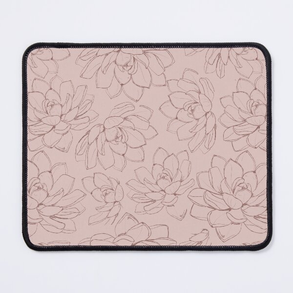 Item preview, Pink & Terracotta Line Art Succulent designed and sold by Claudi Lourens.