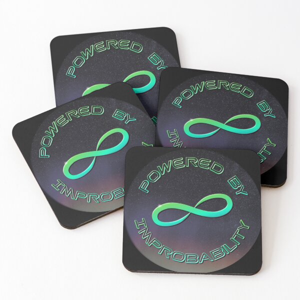 Item preview, Powered By Infinite Improbability designed and sold by DesertG.