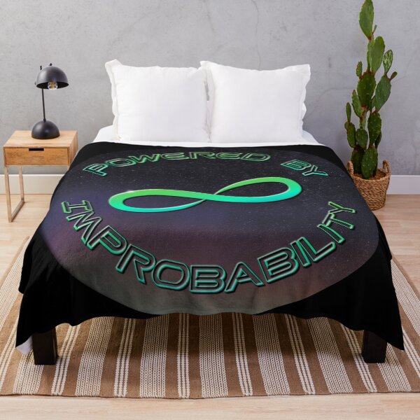 Item preview, Powered By Infinite Improbability designed and sold by DesertG.