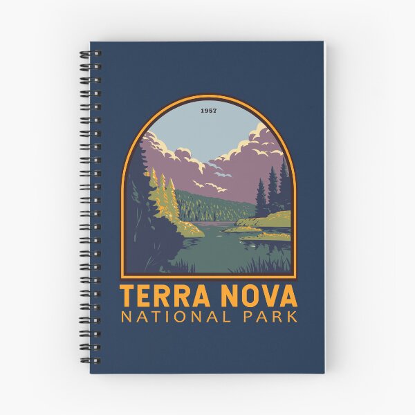 Item preview, Terra Nova National Park Canada Vintage Emblem designed and sold by KrisSidDesigns.