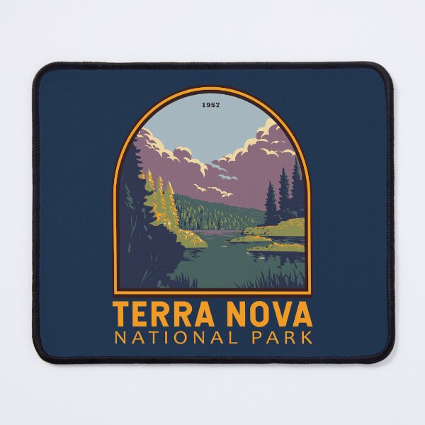 Item preview, Terra Nova National Park Canada Vintage Emblem designed and sold by KrisSidDesigns.