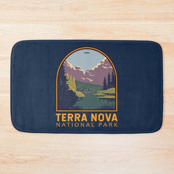 Item preview, Terra Nova National Park Canada Vintage Emblem designed and sold by KrisSidDesigns.