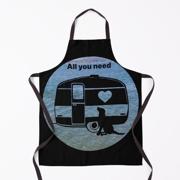 Item preview, ALL YOU NEED HEART DOG CARAVAN LLANFACHRAETH designed and sold by Marni Scofidio Desi9ns.