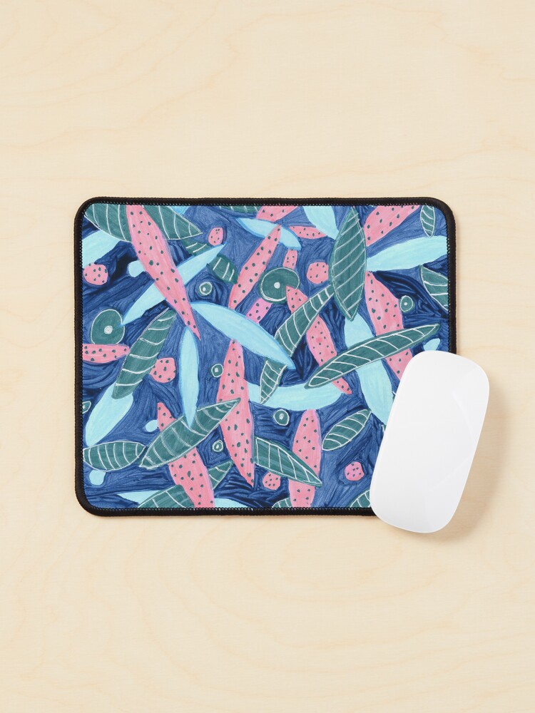 Thumbnail 1 of 5, Mouse Pad, Springtime Botanical designed and sold by JudyHuck.