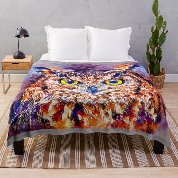 Item preview, Watercolor Eagle Owl designed and sold by Daniel Janda.