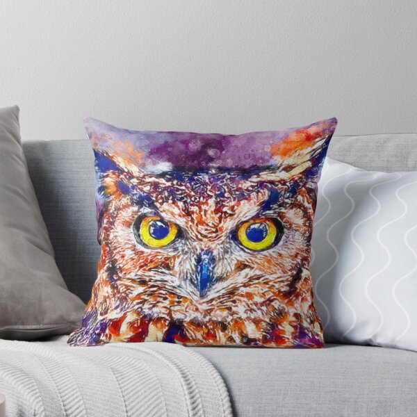 Item preview, Watercolor Eagle Owl designed and sold by Daniel Janda.