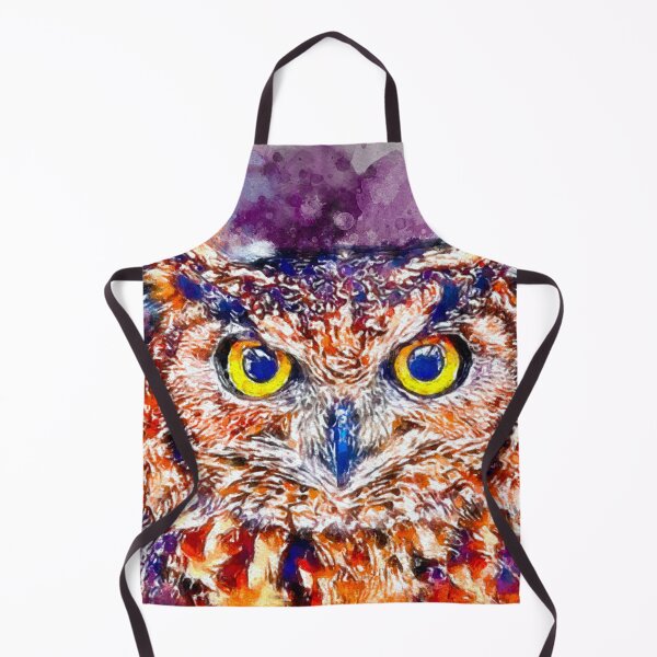 Item preview, Watercolor Eagle Owl designed and sold by Daniel Janda.