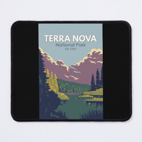 Item preview, Terra Nova National Park Canada Travel Art Vintage designed and sold by KrisSidDesigns.