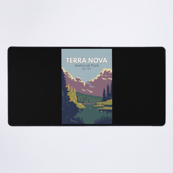 Item preview, Terra Nova National Park Canada Travel Art Vintage designed and sold by KrisSidDesigns.