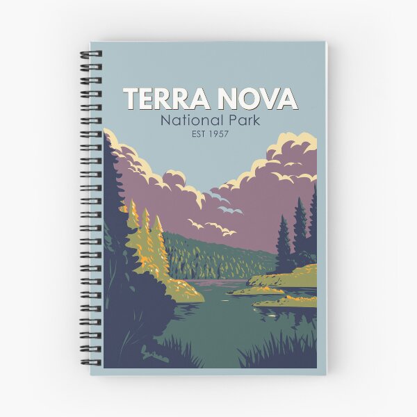 Item preview, Terra Nova National Park Canada Travel Art Vintage designed and sold by KrisSidDesigns.