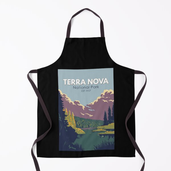 Item preview, Terra Nova National Park Canada Travel Art Vintage designed and sold by KrisSidDesigns.