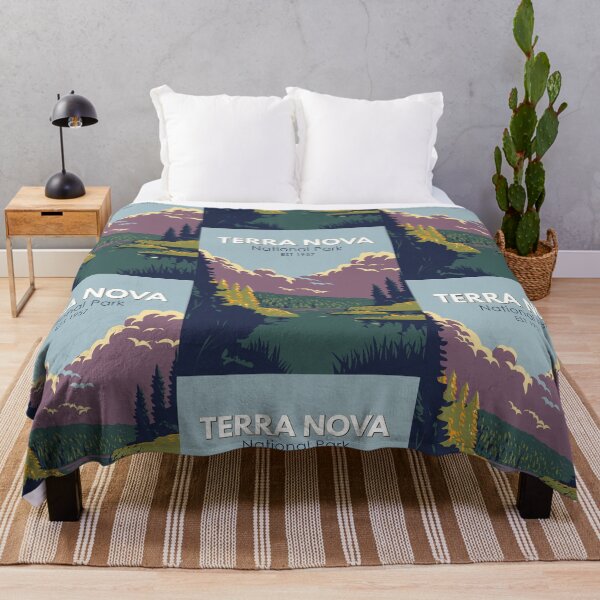 Item preview, Terra Nova National Park Canada Travel Art Vintage designed and sold by KrisSidDesigns.