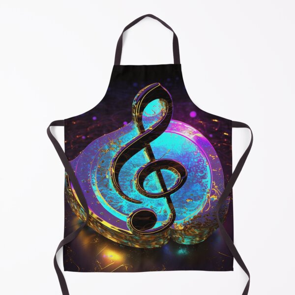 Item preview, Synthwave Musical Note designed and sold by VhsNeon.