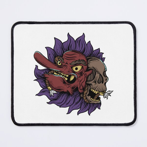 Item preview, Tengu x skull designed and sold by 995dsgn.