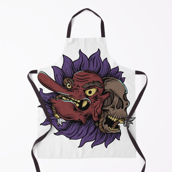Item preview, Tengu x skull designed and sold by 995dsgn.