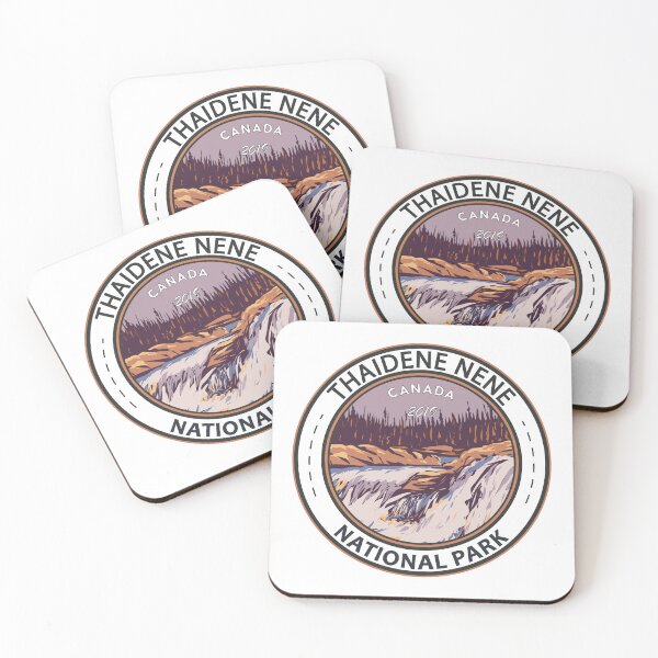 Item preview, Thaidene Nene National Park Canada Badge designed and sold by KrisSidDesigns.