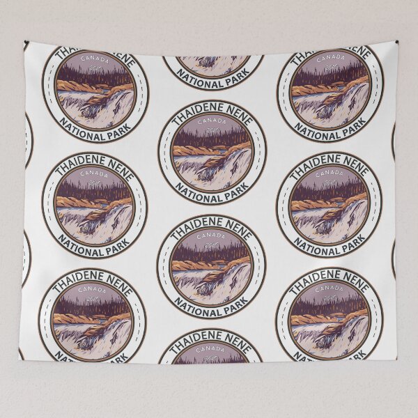 Item preview, Thaidene Nene National Park Canada Badge designed and sold by KrisSidDesigns.
