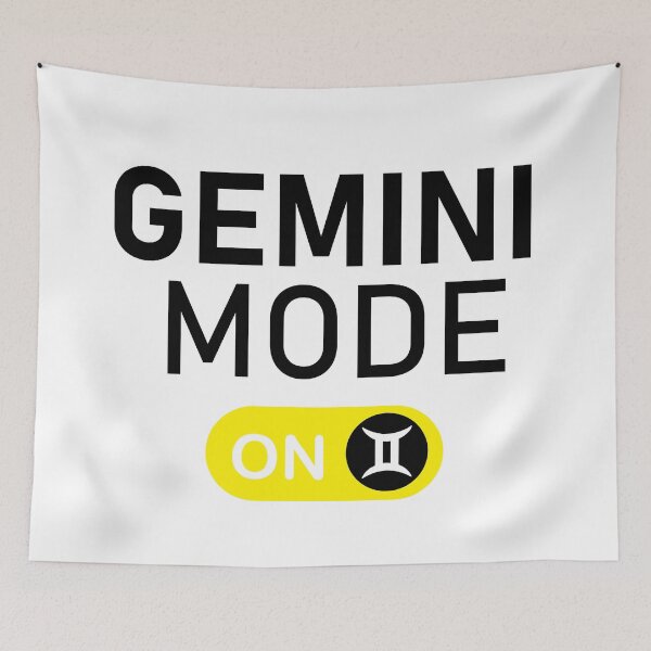 Item preview, GEMINI MODE ON Zodiac Sign MODE ON  May 21-June 21 Lucky color Essential T-Shirt designed and sold by LightsOutSupply.