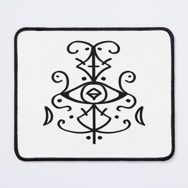 Item preview, Sigil - Protection (Black) designed and sold by Vyzheia.
