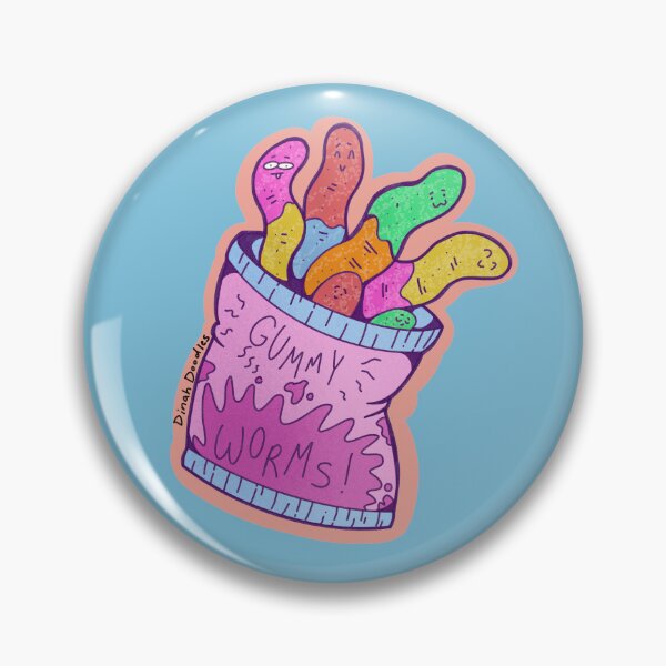 Item preview, Gummy Worms! designed and sold by dinah-doodles.