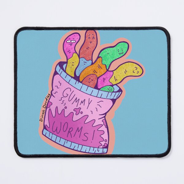 Item preview, Gummy Worms! designed and sold by dinah-doodles.