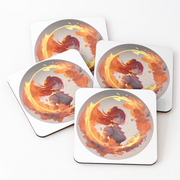 Item preview, girl on fire artwork design designed and sold by mangature Lady.