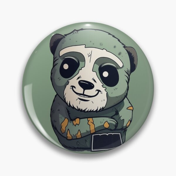 Item preview, Zombie Panda-rama designed and sold by StickersLT.