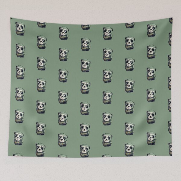 Item preview, Zombie Panda-rama designed and sold by StickersLT.