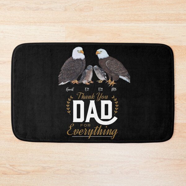 Item preview, Thank you Dad for Everything - Bald Eagle M15 Art designed and sold by Roy & Tiffany.