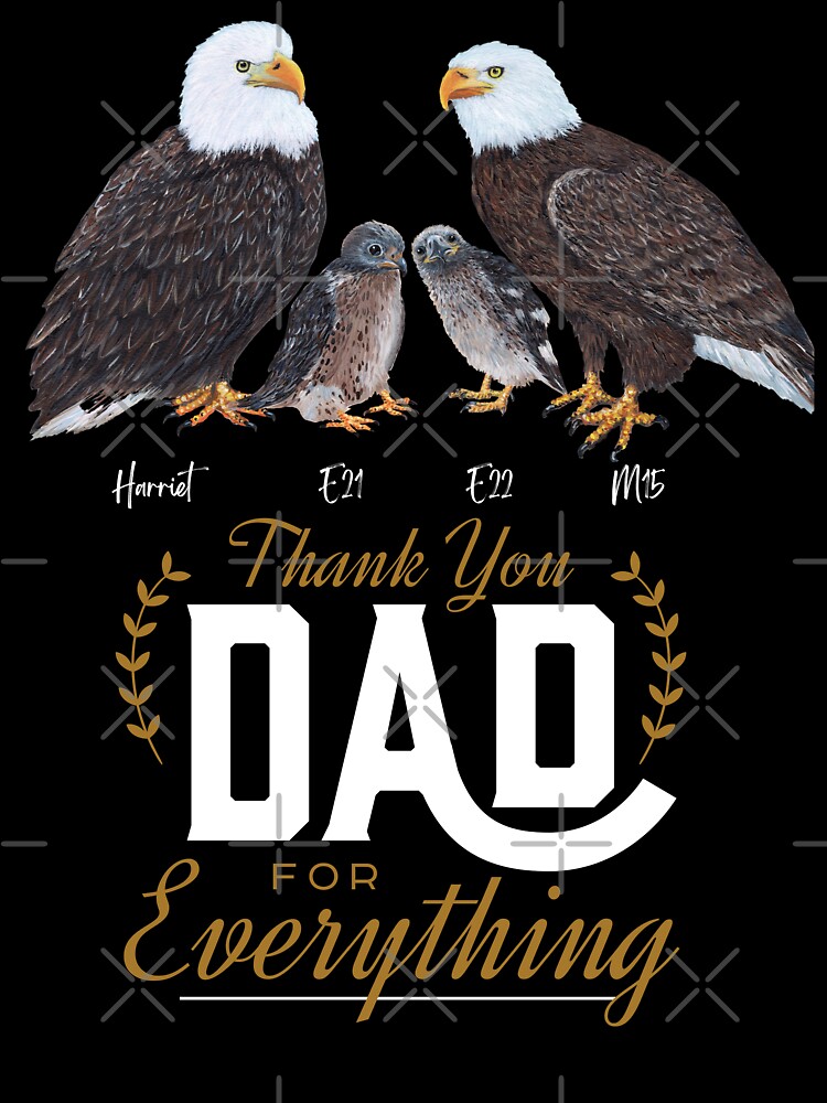 Happy Father's Day - Bald Eagle M15 Art | Essential T-Shirt