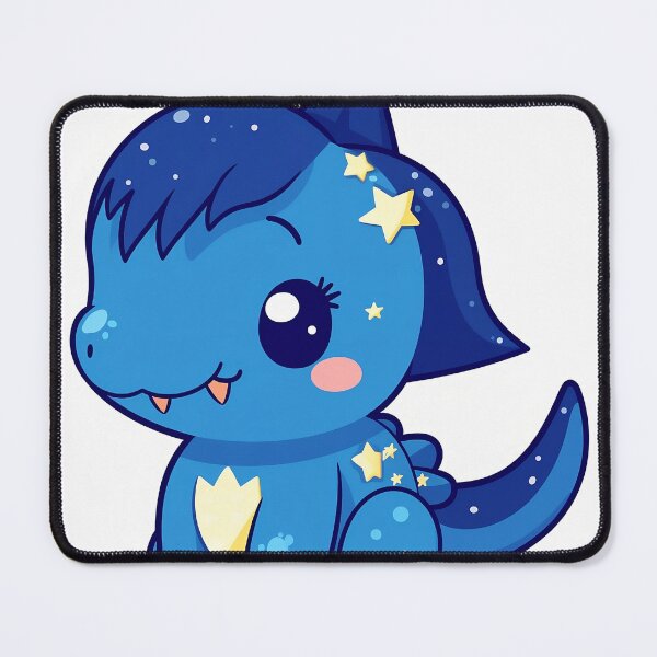 Item preview, cute blue dinosaur emoji  designed and sold by nhahn33.