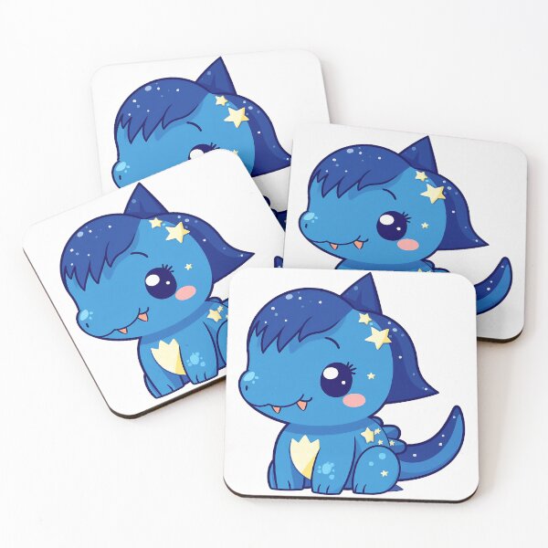 Item preview, cute blue dinosaur emoji  designed and sold by nhahn33.