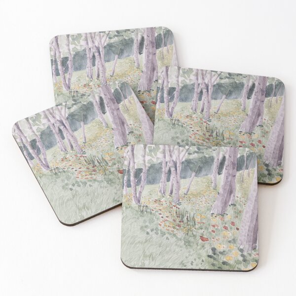 Item preview, Forested Field of Flowers designed and sold by Nicole Hanson.