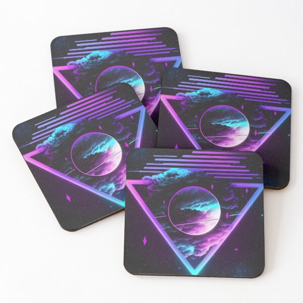 Item preview, Synthwave Universe Triangle designed and sold by VhsNeon.