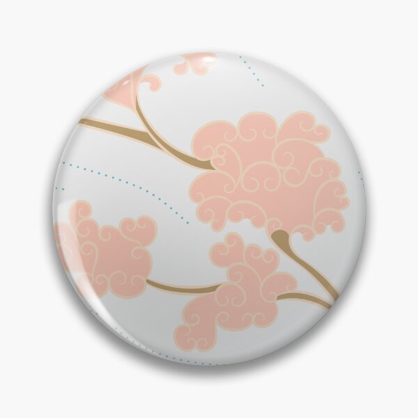 Item preview, Patrón de árbol de nube pastel melocotón designed and sold by Anggiena.