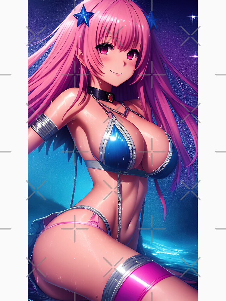 Sexy anime bikini girl