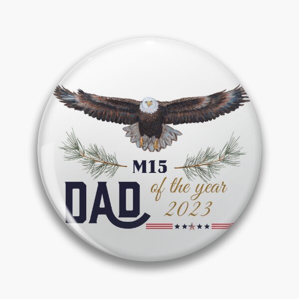 Item preview,  Dad of the year, - Bald Eagle M15 Art designed and sold by Roy & Tiffany.
