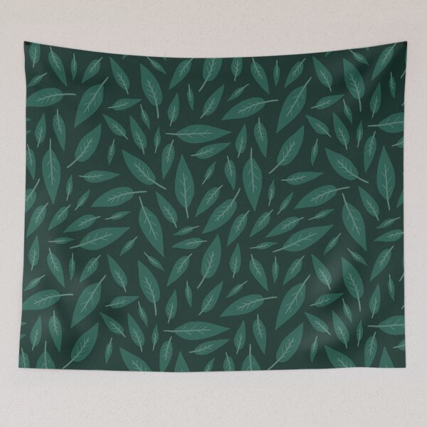 Item preview, Simple Green Leaf Shapes Pattern designed and sold by DavidAlan.