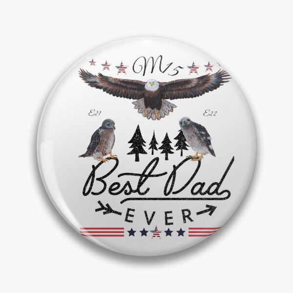 Item preview, Best dad ever - Bald Eagle M15 Art designed and sold by Roy & Tiffany.