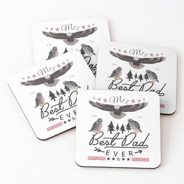 Item preview, Best dad ever - Bald Eagle M15 Art designed and sold by Roy & Tiffany.