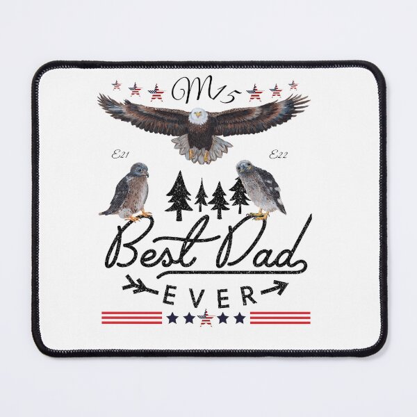 Item preview, Best dad ever - Bald Eagle M15 Art designed and sold by Roy & Tiffany.
