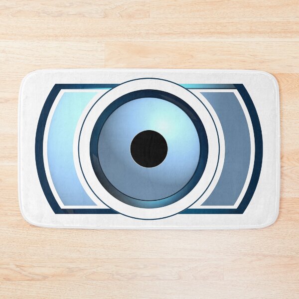 Item preview, Mati Evil Eye Blues White Oval designed and sold by Yiorgos Designs.