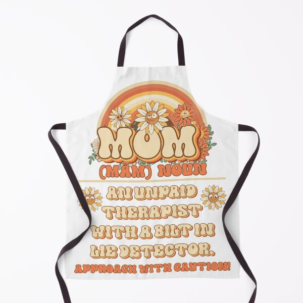 Item preview, Moms funny cute quote Retro quote gift for funny mother Vintage floral pattern designed and sold by HomeCoquette.