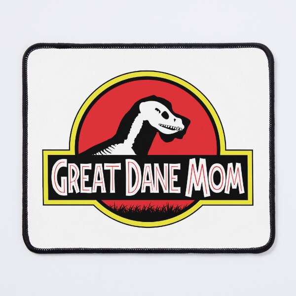 Item preview, (For Bright Background) Jurassic Uncropped Great Dane Mom designed and sold by More Cute Dogs.