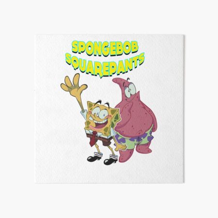 Spongebob SquarePants Friendship Fanart Merch Art Board Print for Sale by  BurstArtMod